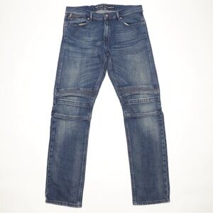 Ralph lauren black label moto jeans